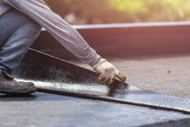 Professional Emergency Waterproofing technician working in Clute, TX